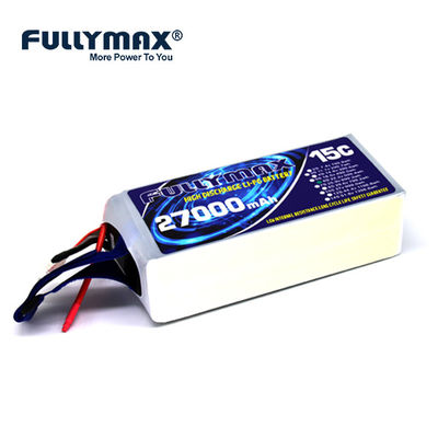 Fullymax 6s 22,2 V Lipo Battery Pack 15C 27000mAh Commercial Drone Battery UAV UAS EVTO
