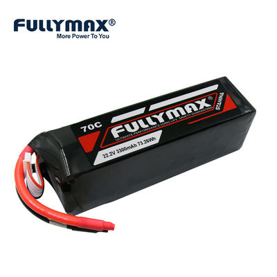 Μπαταρίες Fullymax ΔΎΝΑΜΗΣ μπαταριών FPV Quadcopter 70C 22.2V Fullymax 6s 3300mah Lipo
