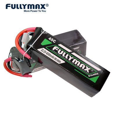 45C 22.2V 6s 4500mah Μπαταρία Lipo για μπαταρία αεροπλάνου Rc RC