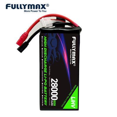 Μπαταρία Lipo 12s 28000mAh για Drone 44,4V 15C LiHV Chemistry Industry AS150 XT150 Plug