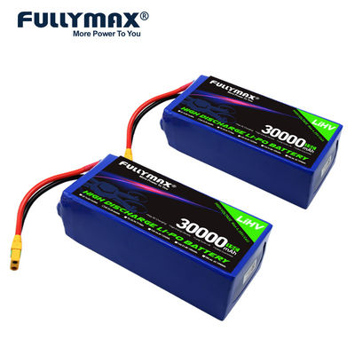 Βούλωμα 30000 Mah Lipo μπαταριών 6S 22.2V 15C EVTOL φορτίου μεταφορών κηφήνων xt90-s βιομηχανίας