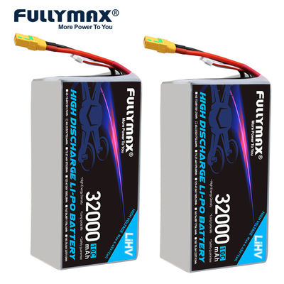 Φούλυμαξ 6s 32000mah Λίπο μπαταρία αεροπλάνο 4.45V 32000mAh 23.52V 10C XT90-s υψηλή τάση