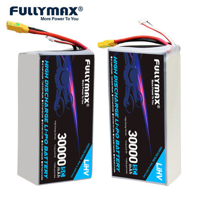 Υψηλή τάση Lipo Battery 5C 30000mAh 6S 23,52V EVTOL Uam Battery Pack XT90-S Plug