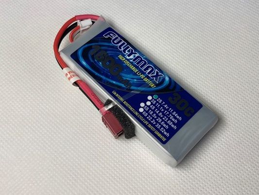 πακέτο μπαταριών LiPo βουλωμάτων 30C 1600mAh 2S 7.4V Τ για το αεροπλάνο Heli φορτηγών βαρκών αυτοκινήτων RC