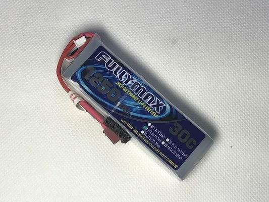 πακέτο μπαταριών 30C 1250mAh 4S 14.8V LiPo με το βούλωμα κοσμητόρων για τα αεροσκάφη RC Heli αυτοκινήτων RC RC