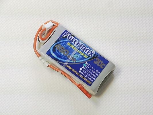 μπαταρία 11.1V 450mAh 3S 30C LiPo με το βούλωμα JST για το αεροπλάνο μικροϋπολογιστών RC