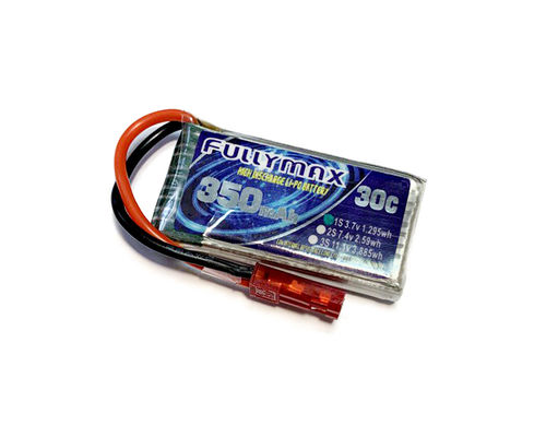 βούλωμα μπαταριών JST αεροπλάνων 3.7V 1S 350mAh 35C LiPO RC για το μίνι πρότυπο παιχνίδι RC